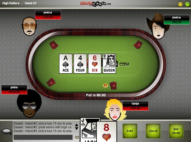 play poker for free